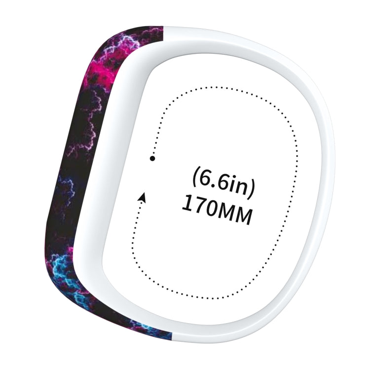 Red Lightning Pattern Silicone Sport Watch Band for Garmin Vivofit JR, Size: Large(Red) by bashfashion