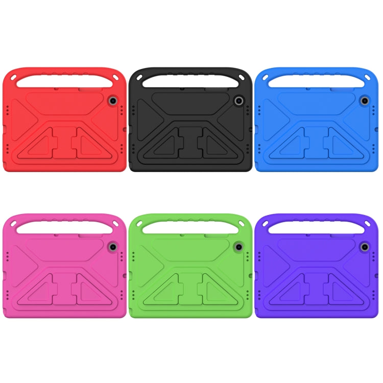 For Samsung Galaxy Tab A8 10.5 / X200 Handle EVA Shockproof Tablet Case with Holder(Red) by bashfashion