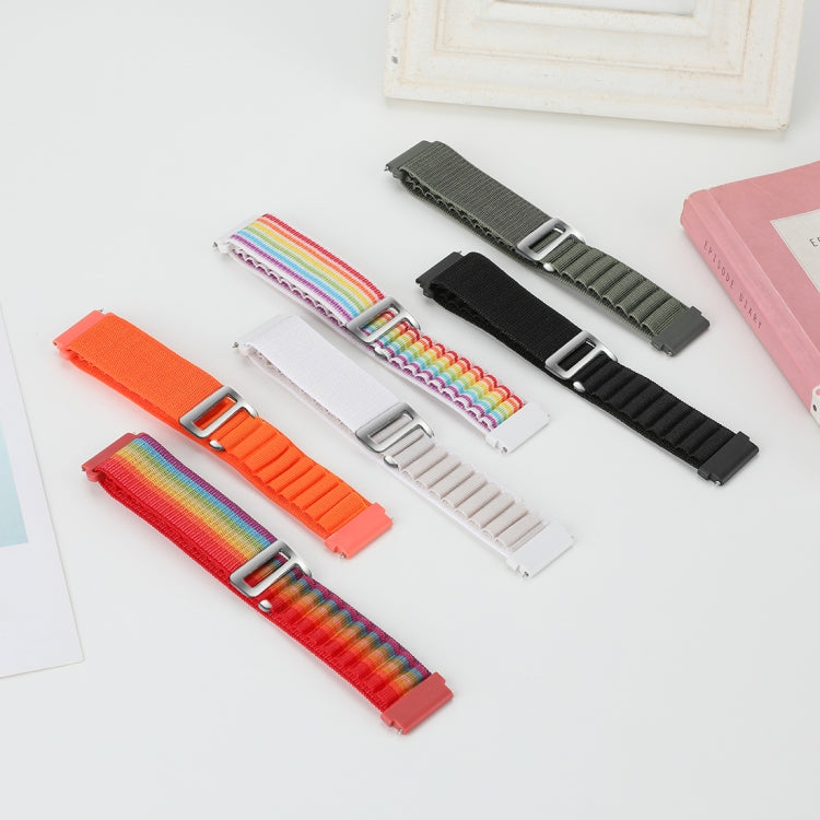 20mm Universal Nylon Loop Watch Band(Seven Colors) by bashfashion