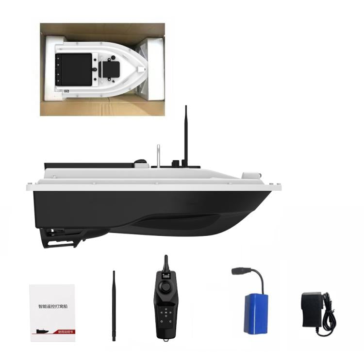D26C Two Hoppers Smart Remote Control Fishing Bait Boat Support GPS Positioning, Plug:EU Plug by bashfashion