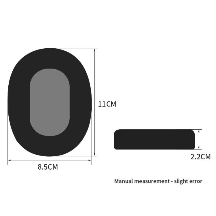 1 Pair Printing Insert Earpads For Somic G936N / G936, Material:Football Net Fabric(Black) by bashfashion