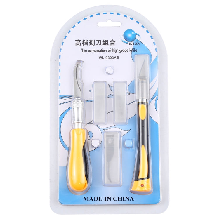 WLXY-9303 5 in 1 Multi-functional Non-Slip Handle Engraving Cutter by bashfashion