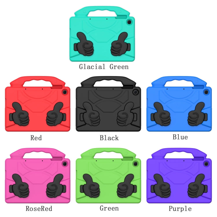 For Huawei MediaPad T10S 10.1/T10 9.7 Thumb Bracket EVA Shockproof Tablet Case(Green) by bashfashion