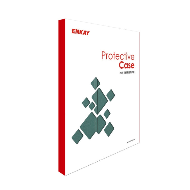 For Huawei MatePad 11 2023 ENKAY Tri-fold Custer Texture Leather Stand Smart Case(Black) by ENKAY