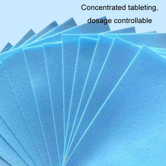 Fragrant Multi-effect Household Tile Floor Care Cleaning Tablets(120pcs Blue Jasmine Flavor) by bashfashion