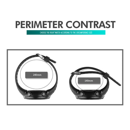 SKMEI 1681 Multifunctional LED Digital Display Luminous Electronic Watch, Support Body / Ambient Temperature Measurement(Blue Black) by SKMEI