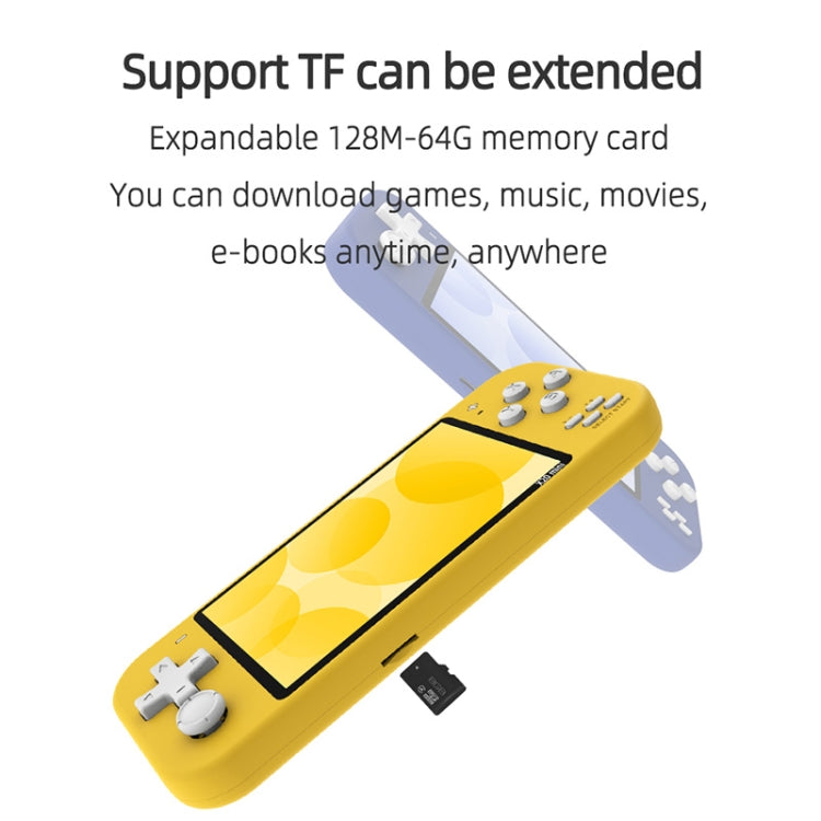 X20 mini Classic Games Handheld Game Console with 4.3 inch Screen & 8GB Memory(Grey) by bashfashion