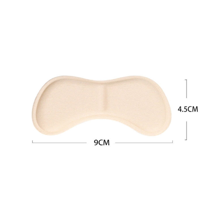 10 Pairs Invisible Anti-wear Butterfly Shape High Heel Stickers Thickened Sponge Heel Stickers, Random Color Delivery, Size:7mm by bashfashion