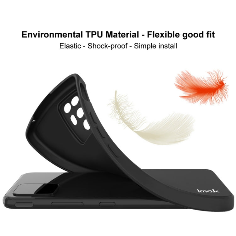 For OnePlus Nord CE 3 Lite 5G / N30 5G IMAK UC-4 Series Straight Edge TPU Soft Phone Case(White) by imak