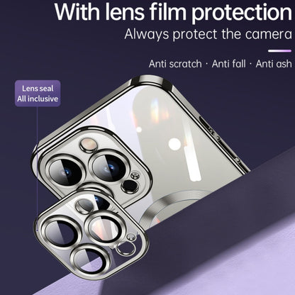 For iPhone 15 Pro SULADA MagSafe Plating TPU Shockproof Phone Soft Case(Gold) by SULADA