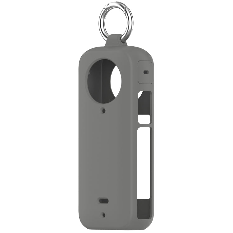 For Insta360 X3 Portable Silicone Protective Case(Dark Grey) by bashfashion