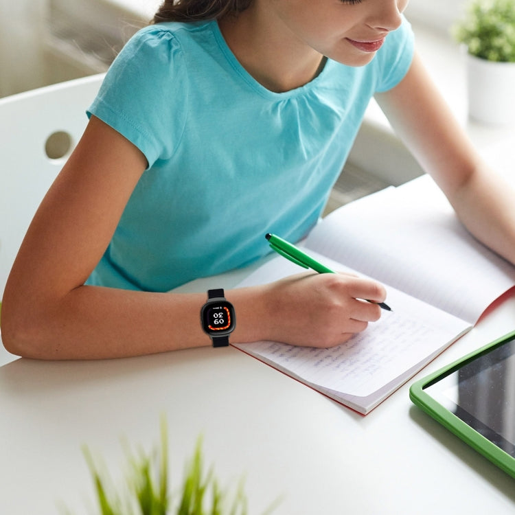 For Fitbit Ace LTE Nylon Loop Watch Band(Sea Shell Color) by bashfashion