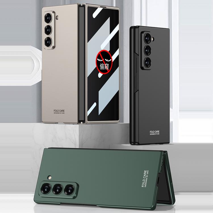 For Samsung Galaxy Z Fold6 Slim GKK Integrated Ultra-thin Privacy Full Coverage Phone Case(Green) by GKK