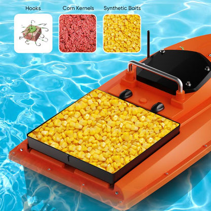 D80B GPS High Power Smart Remote Control Fishing Bait Boat Support Trawling, Plug:UK Plug by bashfashion