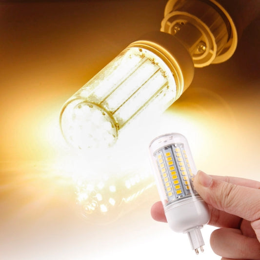 G9 8.0W Corn Light Lamp Bulb, 102 LED SMD 2835, Warm White Light, AC 220V, with Transparent Cover by bashfashion