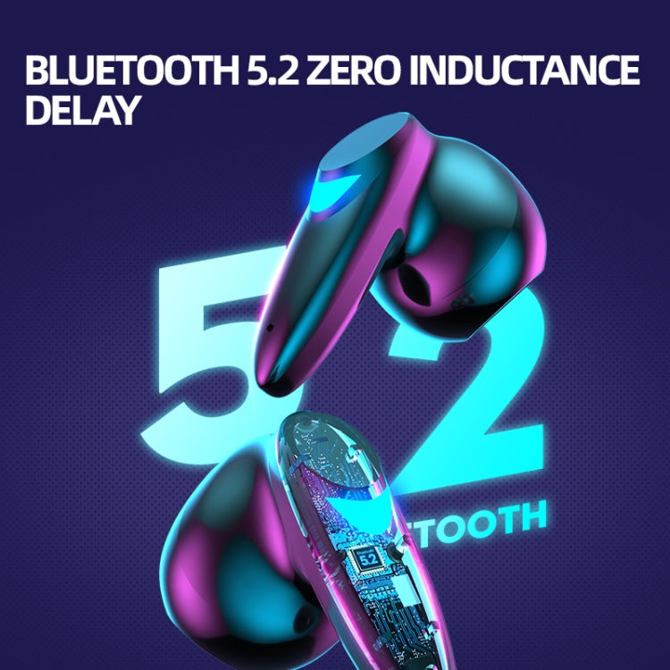 G10 TWS 5.2 Binaural True Stereo Touch Game Bluetooth Earphone(Black) by bashfashion