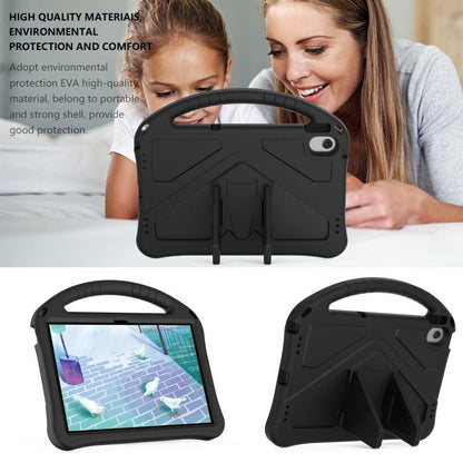 For Samsung Galaxy Tab A8 10.5 2021 X200 / X205 EVA Shockproof Tablet Case with Holder(Black) by bashfashion