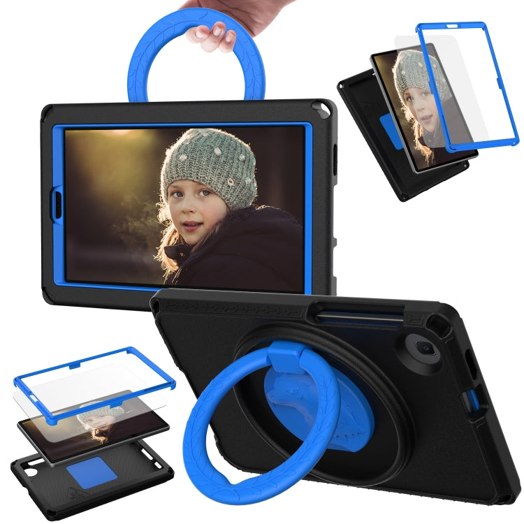 For Samsung Galaxy Tab A11 / A9 EVA Hybrid PC Shockproof Tablet Case with Frame(Black) by bashfashion