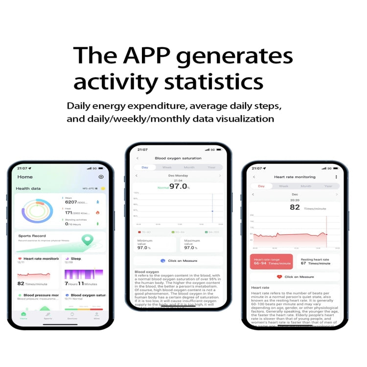 R5 SIZE 9 Smart Ring, Support Health Monitoring / Multiple Sports Modes(Silver) by bashfashion