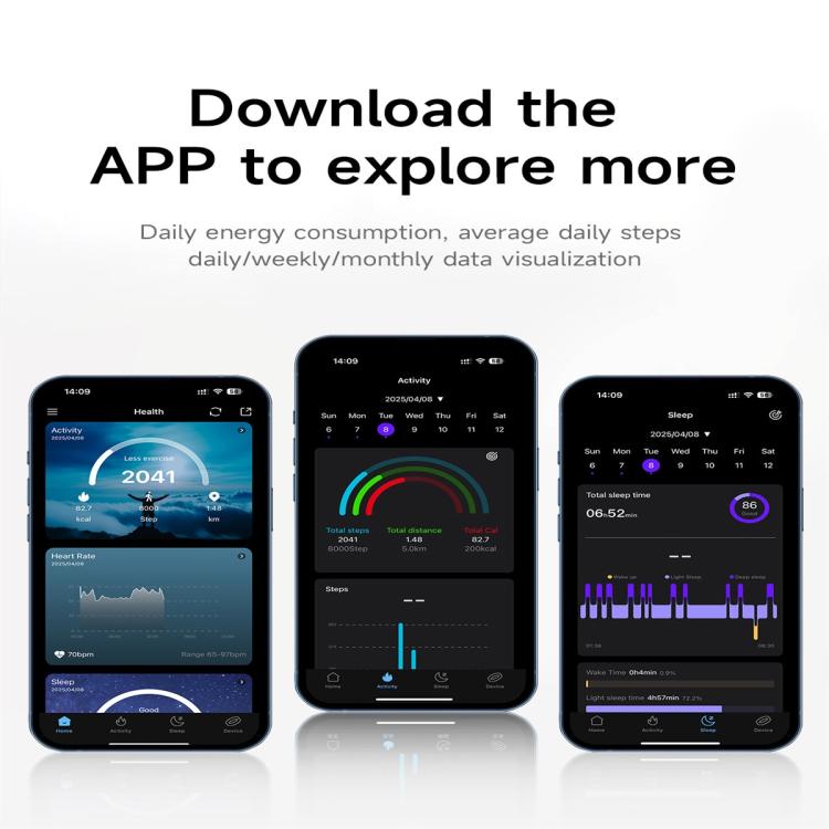 SY01 SIZE 10 Smart Ring, Support Heart Rate / Blood Oxygen / Sleep Monitoring / Multiple Sport Modes(Rose Gold) by bashfashion