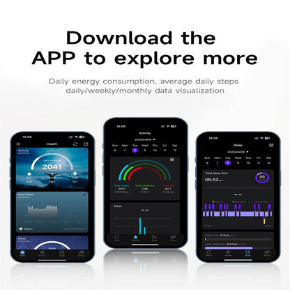 SY01 SIZE 13 Smart Ring, Support Heart Rate / Blood Oxygen / Sleep Monitoring / Multiple Sport Modes(Silver) by bashfashion