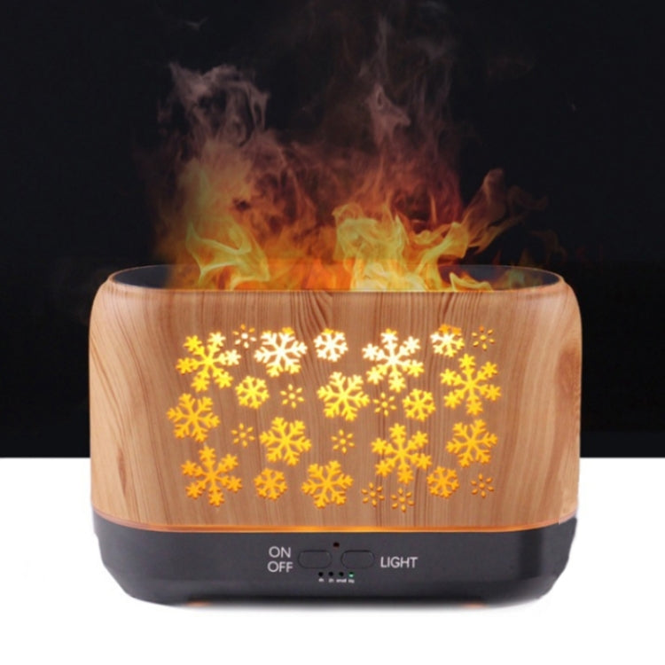 Home Colorful Simulation Flame Incense Smoked Lamp Humidifier, Model:Remote Control(UK Plug) by bashfashion
