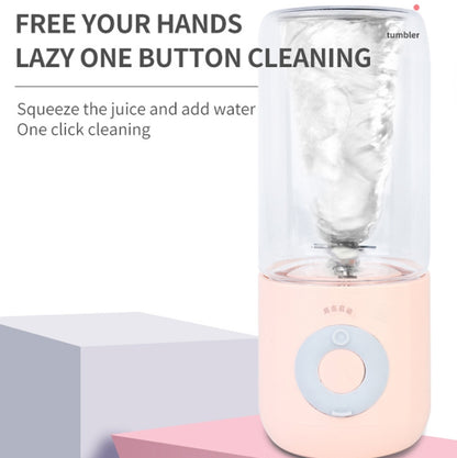 Mini Portable Usb Juice Machine Multi-Function Electric Charging Household Juicer(Green) by bashfashion