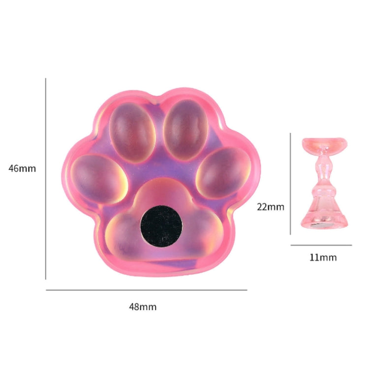 Manicure Practice Nail Rest Nail Fixing Base Bracket(04) by bashfashion