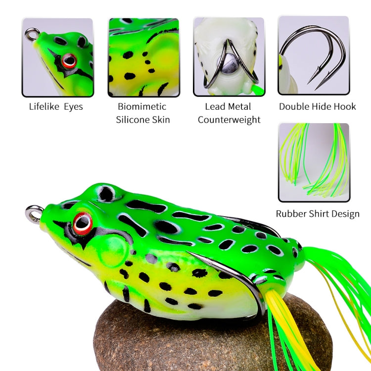 Thunder Frog Road Lure Fake Bait Simulation Soft Bait, Specification: 13g 6cm(H) by bashfashion