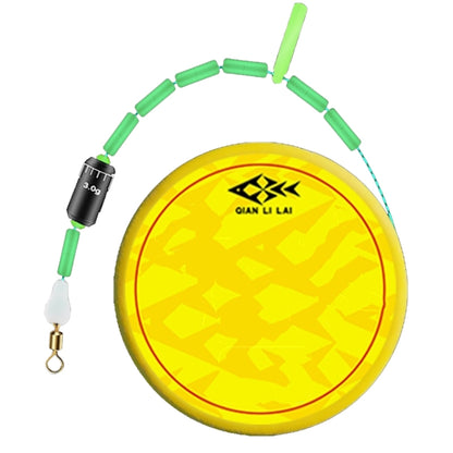 2pcs Outdoor Fishing Anti-tangle Spotted Invisible Line Set with Scale, Size: 4.5m(2.5) by bashfashion