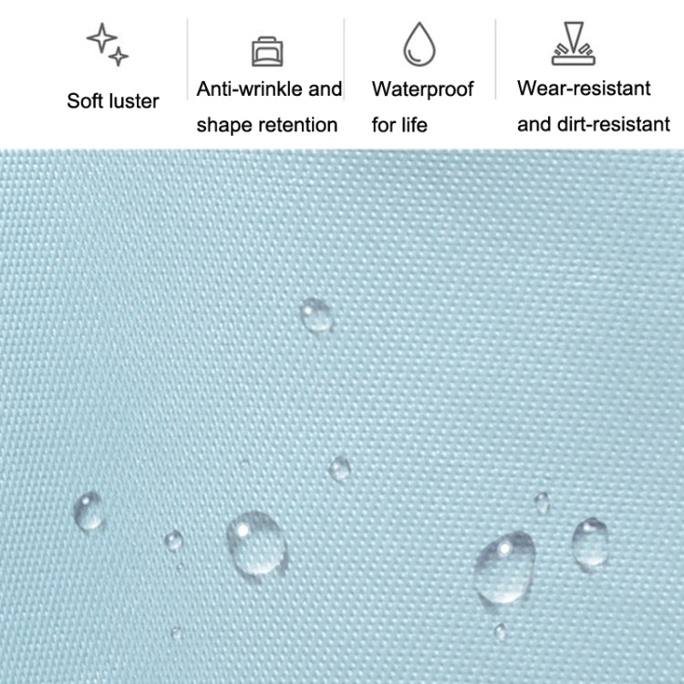 For Apple Macbook Shoulder / Handheld / Messenger Computer Bag, Size: Large(Lake blue+gray PU Power Bag) by bashfashion