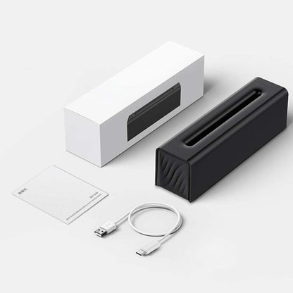 DQ711 Flame Aromatherapy Diffuser Quiet USB Air Humidifier(White) by bashfashion