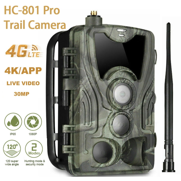 HC-801Pro 4K 4G Outdoor Hunting Camera App Remote Mobile Phone Control To View Photos And Video At Any Time, US Plug by bashfashion