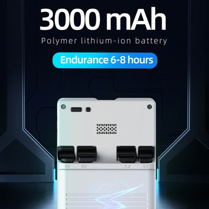 AMPOWN XU10 Handheld Game Console 3.5-Inch IPS Screen Linux System Portable Video Arcade 256G(White) by AMPOWN