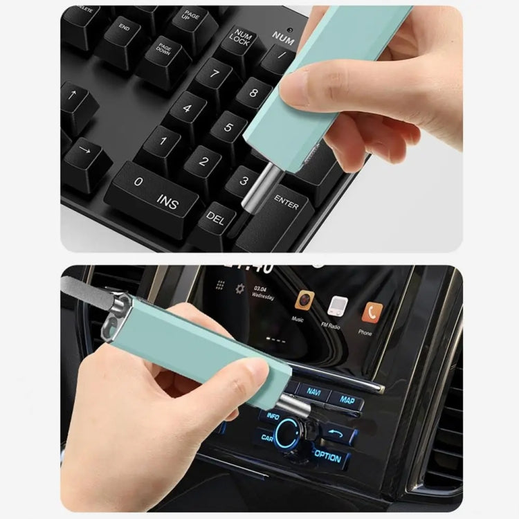 Headphone Keyboard Cleaning Kit with Capacitive Touch Pen(Black) by bashfashion