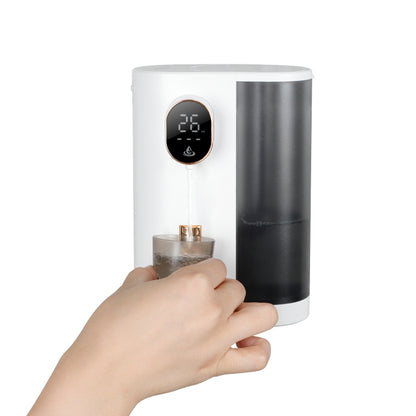 600ml Automatic Mouthwash Dispenser 4 Levels Quantitative with 2 Cups(Navy Blue) by bashfashion