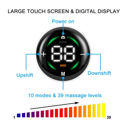 Cervical Massager EMS Pulse Therapy Device Full Body Massage Patch, Spec: Double Host With Remote by bashfashion