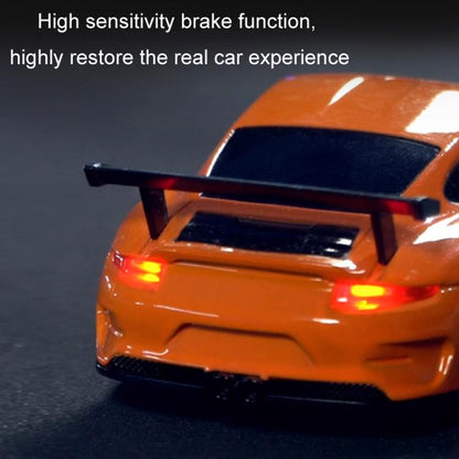 1:43 Full Scale Mini 4WD Drifting Charging Remote Control Car, Color: 4303G Orange 911 With Gyroscope by bashfashion