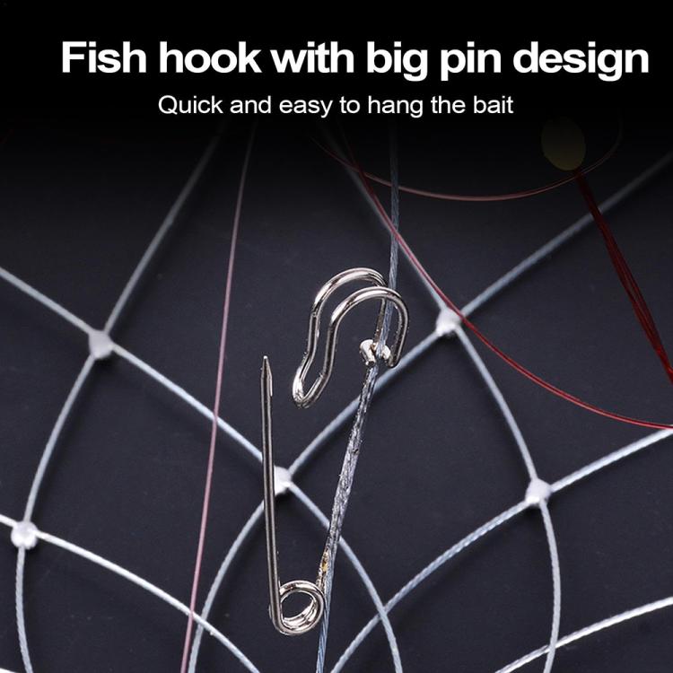 Diameter 52cm/20 Strands Automatically Retractable Crab Cage Wire Crab Opening And Closing Cage by bashfashion