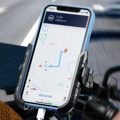 Kewig Motorcycle Bicycle Non-Blocking Mobile Phone Camera Navigation Bracket(M8SP-C2) by Kewig