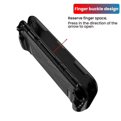 For Nintendo Switch 2 PC + TPU Split Cover With Panel Set Protective Shell(Black) by bashfashion