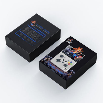 R43 Pro Handheld Game Console 4K HD 4.3-Inch Screen Home Portable Video Game Player, Spec: Translucent Black 128G by bashfashion